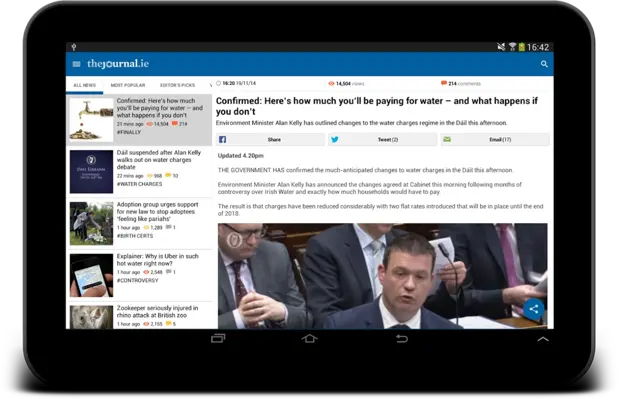 TheJournal.ie News android App screenshot 11