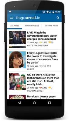 TheJournal.ie News android App screenshot 6