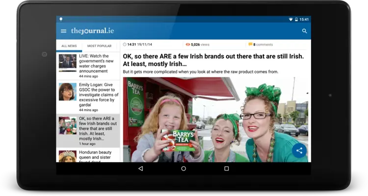 TheJournal.ie News android App screenshot 8